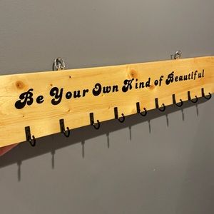 Hand Made L jewelry holder
